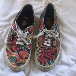 Abstract Print Vans